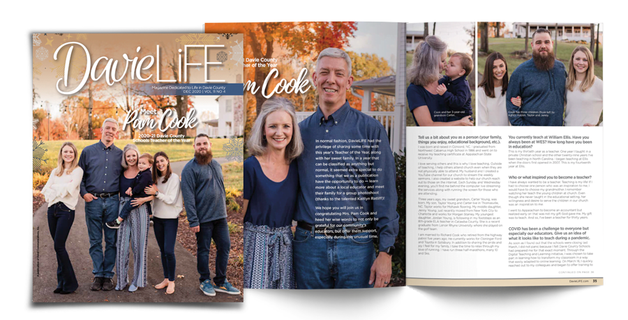 DavieLIFE Magazine Designed By Lin Taylor Marketing